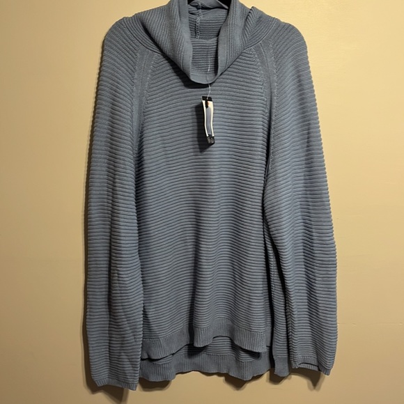 NWT XXL cowl neck cotton sweater - Picture 2 of 7